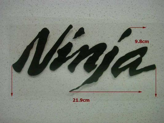 KAWASAKI Ninja Sticker Decal Badge Emblem Motorcycle Fuel Petrol Tank Dirt Bike