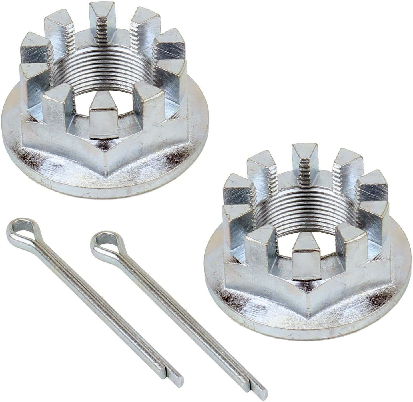 2 Rear Axle Wheel Hub W/Nut For Honda TRX420 FE TRX420FM Rancher 420 4X4 2007-13