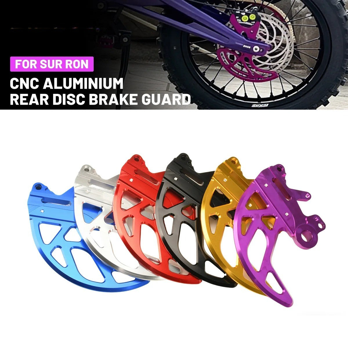Rear Disc Brake Guard Cover Protection For Surron Ultra Bee Electric Bike Ebike