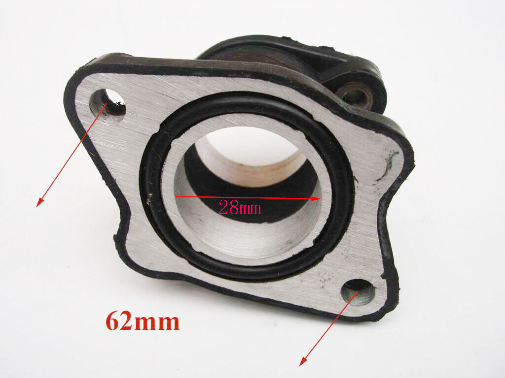 PZ27mm Carby Intake Manifold Pipe 110cc 125cc 150cc DHZ Assassin SSR SDG Lifan
