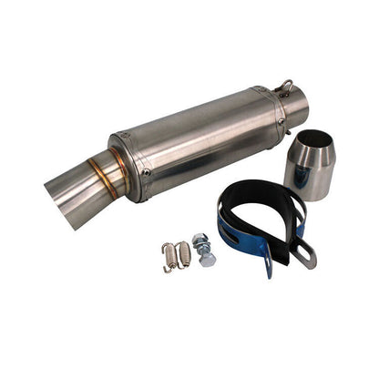 36-51mm Exhaust Muffler Pipe Silencer For HONDA YAMAHA KAWASAKI KTM SUZUKI