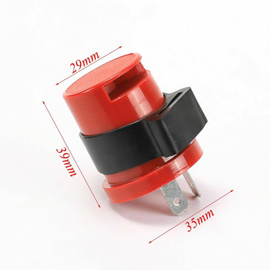 2 PIN 6/12V Flasher Blinker Buzzer Indicator 200cc 250cc 300cc SSR Quad ATV BIKE