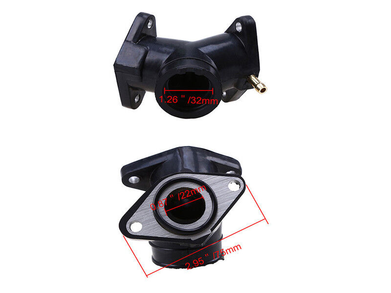 Intake Carburetor Carby Manifold Yamaha XV125 XV250 VIRAGO 250 V-STAR Route 66