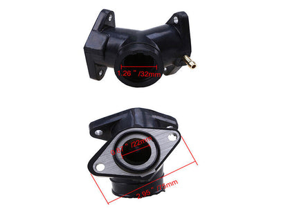 Intake Carburetor Carby Manifold Yamaha XV125 XV250 VIRAGO 250 V-STAR Route 66