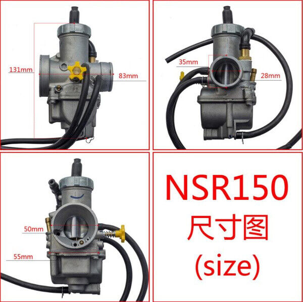 PE28mm Carb Carby Carburetor For Keihin Dirt Pit Motor Bike ATV Quad Scooter