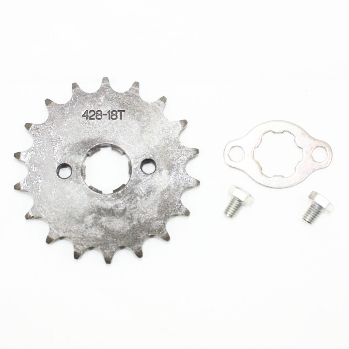 428 18T 20mm Drive Front Counter Sprocket ATV Pit Bike Lifan YX Loncin, 110 125