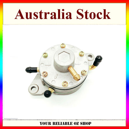 Mikuni DF52-73 Petrol Fuel Pump - Dual Outlet - Round - Flush Mount