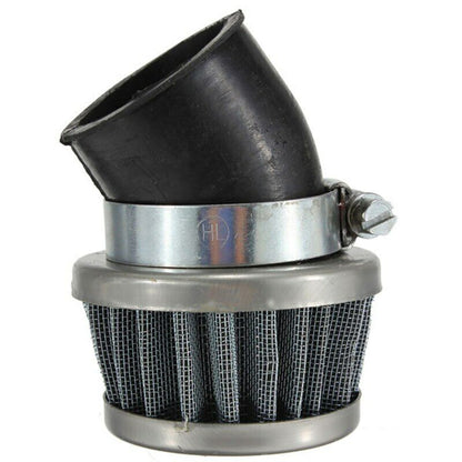 35MM BENT TUBE AIR FILTER POD 50cc 70cc 90cc 110cc 125cc Kazuma Baja SUNL Roketa