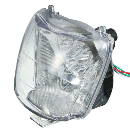 2 PIN 12V FRONT LIGHT HEADLIGHT 50cc 70cc 90cc 110cc 125cc ATV QUAD BUGGY BIKE