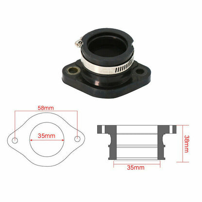 Carburettor Carby Intake Manifold Boots For Polaris 300 Big Boss Scrambler 250