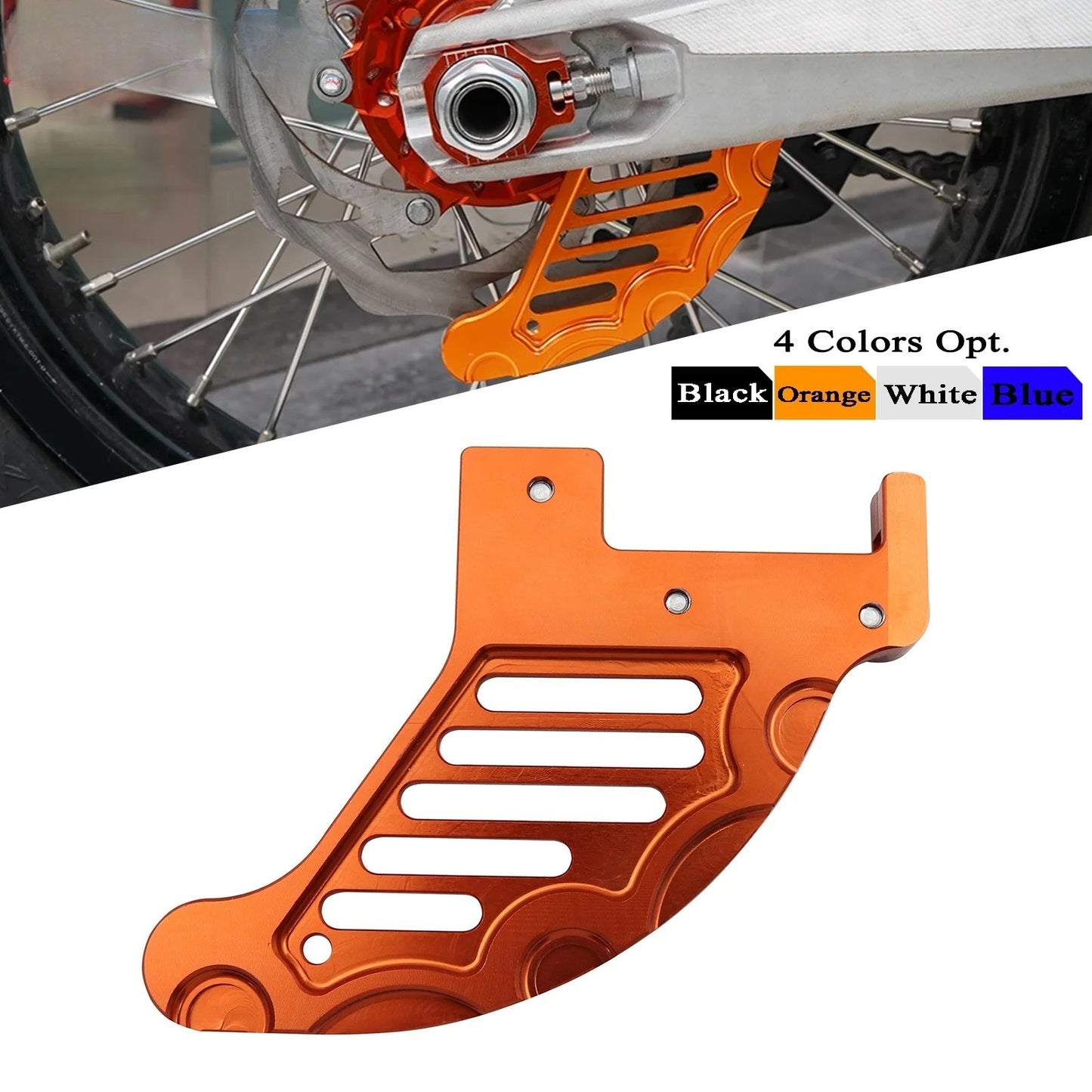 CNC Rear Brake Disc Protection Cover For Husqvarna 125-501 TC/FC/TE/FE