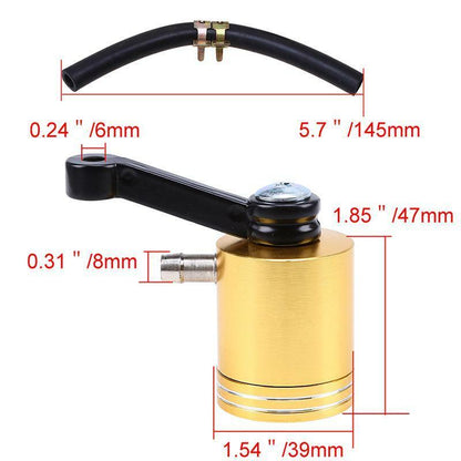 CNC Brake Clutch Tank Master Cylinder Fluid Oil Reservoir Cup YAMAHA HONDA BIKE