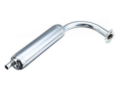 Exhaust Muffler Pipe 2 Stroke Motorized Push bike Bicycle 49/66/70/80/100cc