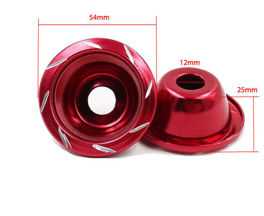 2Pcs Motorcycle Front Fork Frame Slider Anti Crash Fall Protector Cup Protection