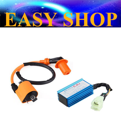 6 Pin Ignition Coil CDI For GY6 110cc 125cc 150cc 250cc Moped Scooter Gokart