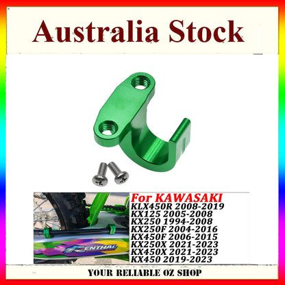 CNC Brake Line Hose Cable Clamp Holder For Kawasaki KLX450R KX125 KX250 KX250F