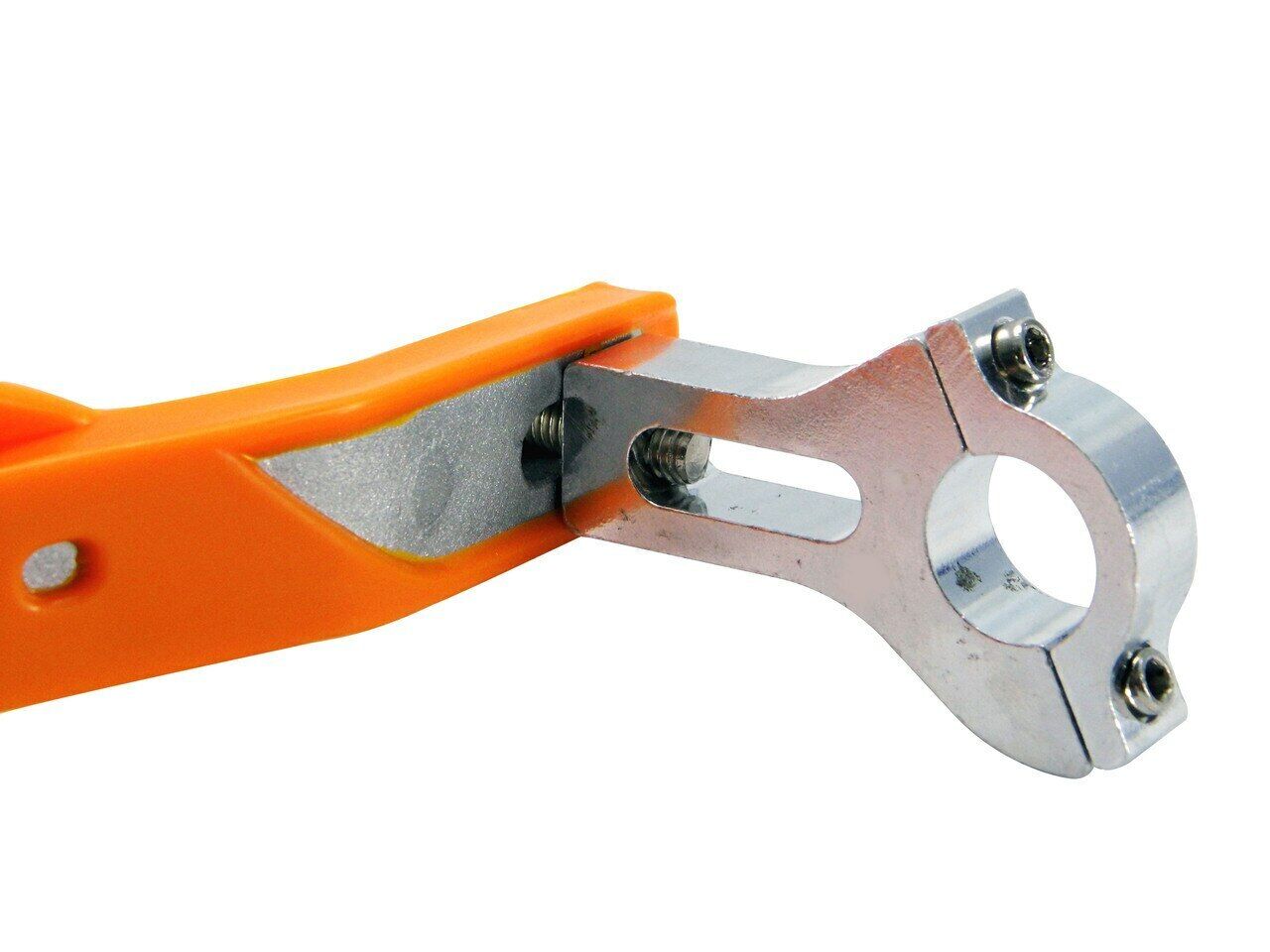 Orange Universal Motorcycle Dirt Pit Bike 7/8" MX ATV Brush Hand Guard Handguard