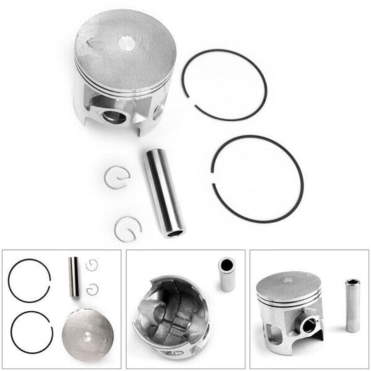 PISTON RINGS PIN CLIPS KIT 66mm For YAMAHA DT 175 DT175 1978-2014 BIKE