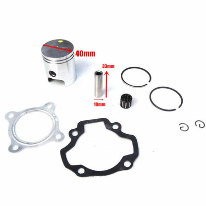 Engine Rebuild Kit Head Bore Cylinder Barrel Piston + Carburetor For YAMAHA PW50