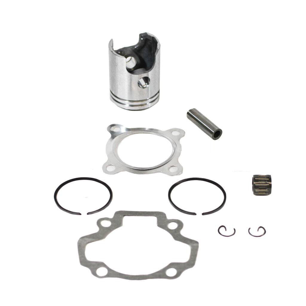 40MM 10mm PIN PISTON RINGS HEAD BASE GASKET KIT YAMAHA PW50 PY50 PEEWEE YZinger