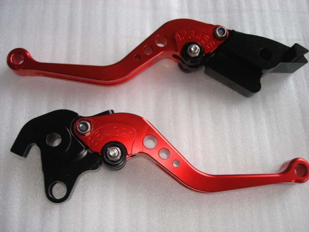 RED GOLD CNC HONDA BRAKE CLUTCH LEVER RC51 RVT1000 SP1 2 BIKE DIRT PIT PRO TRAIL