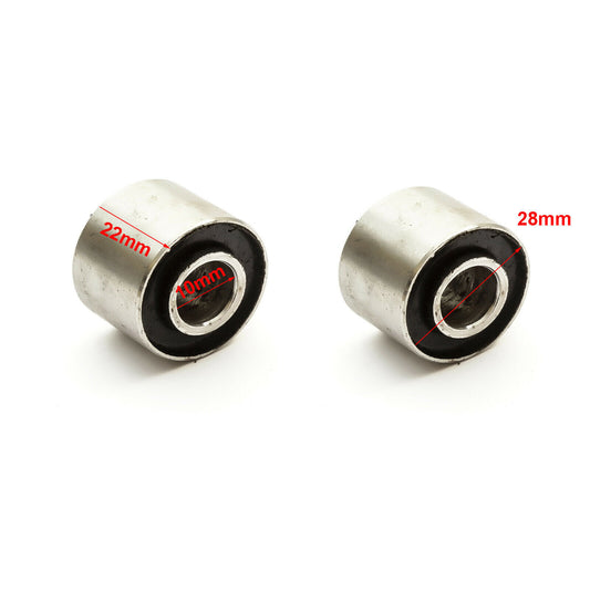 2Pcs 10/28/22mm Swingarm Swing Arm Spacers Bushes GoKart Buggy UTV QUAD SCOOTER
