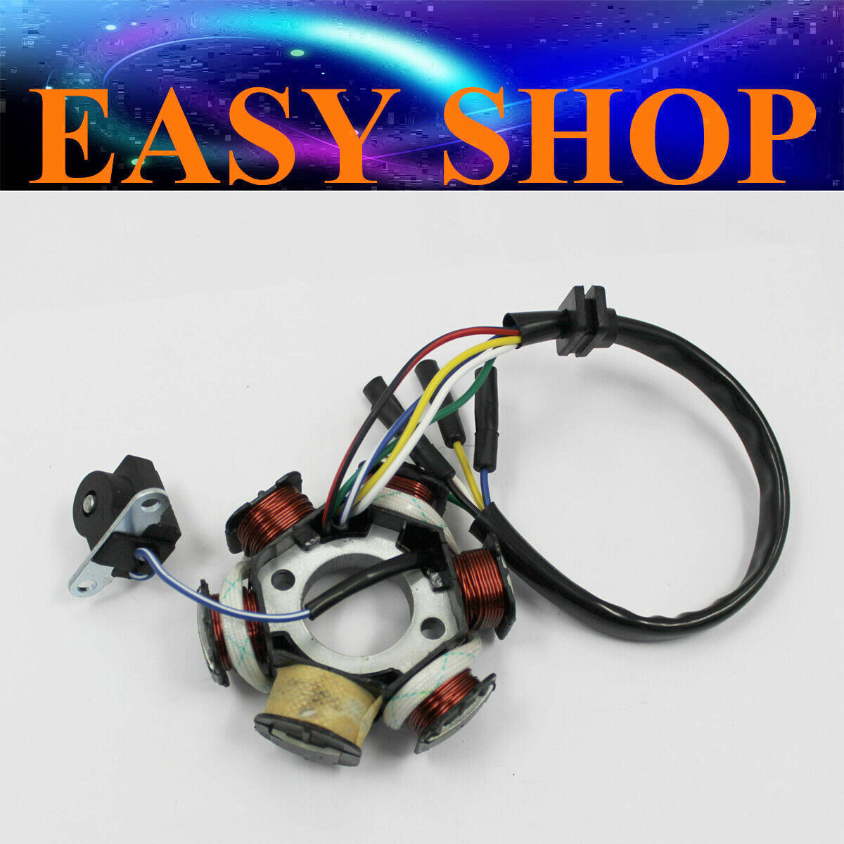 5 Wires 6 Pole Magneto Flywheel Stator 50cc 110cc 125cc Thumpstar Buggy Gokart