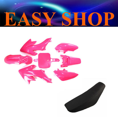 Pink Fairing Fender Plastic Seat Honda CRF50 XR50 70cc 90cc 125cc Thumpstar Bike