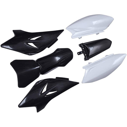 6pcs Black Fender Fairing Plastic Kit For Yamaha TTR 50 TTR50 50cc Dirt PIT Bike