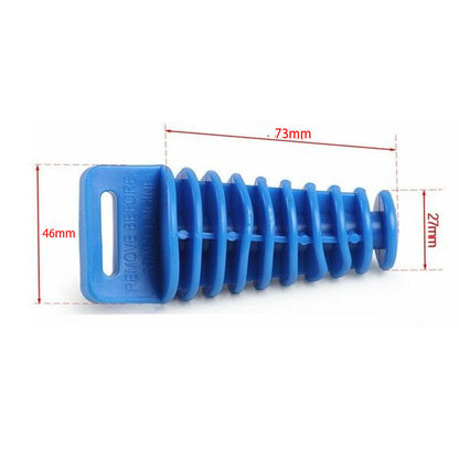 Motorcycle atv quad mx exhaust pipe muffler wash Waterproof plug bung cleaner