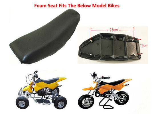 Foam Seat For 49cc 2 Stroke Quad ATV TDR Foxico Motowork Atomic Assassin Bike