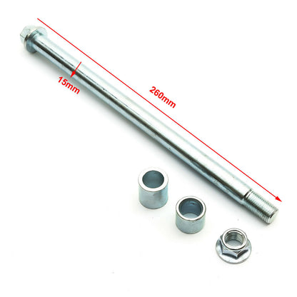 15mm 260mm Spacer Front Rear Wheel Axle 125cc 140cc 150cc 160cc PITPro Dirt Bike