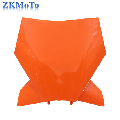 Front Number Plate For KTM 125 150 250 300 350 450 500 EXC XC SX EXCF XCW SXF