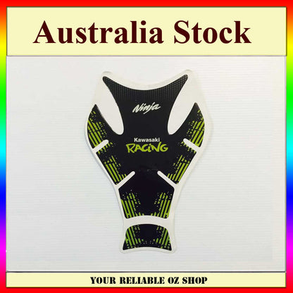 NINJA KAWASAKI GAS FUEL PETROL TANK PAD PROTECTOR MOTOCROSS MOTORCYCLE DIRT BIKE