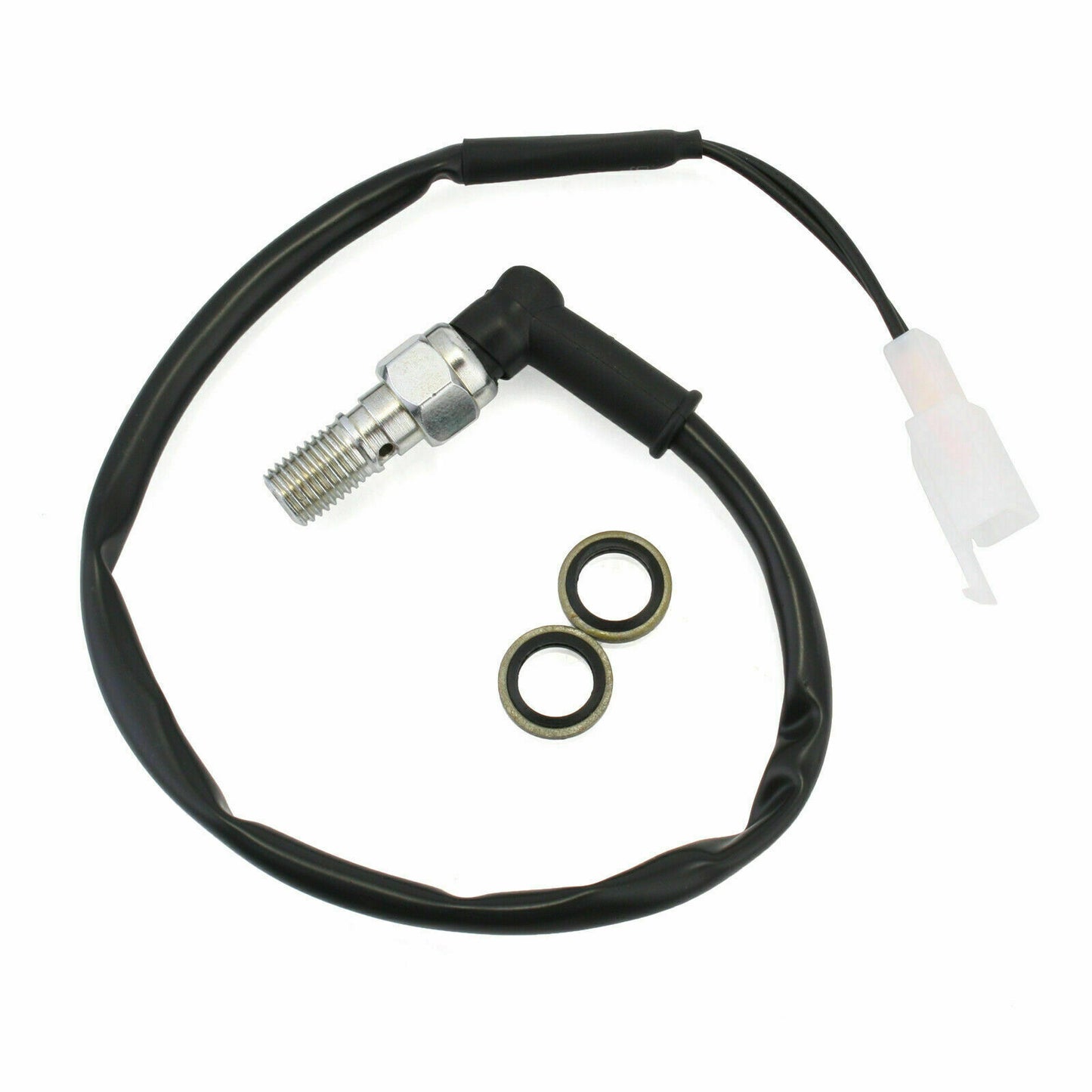 M10x1.00mm Banjo Bolt Motorcycle Hydraulic Brake Light Switch KTM Honda Yamaha