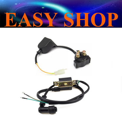 STARTER RELAY SOLENOID IGNITION COIL 50cc 90cc 110cc 125cc TDR Foxico Motowork