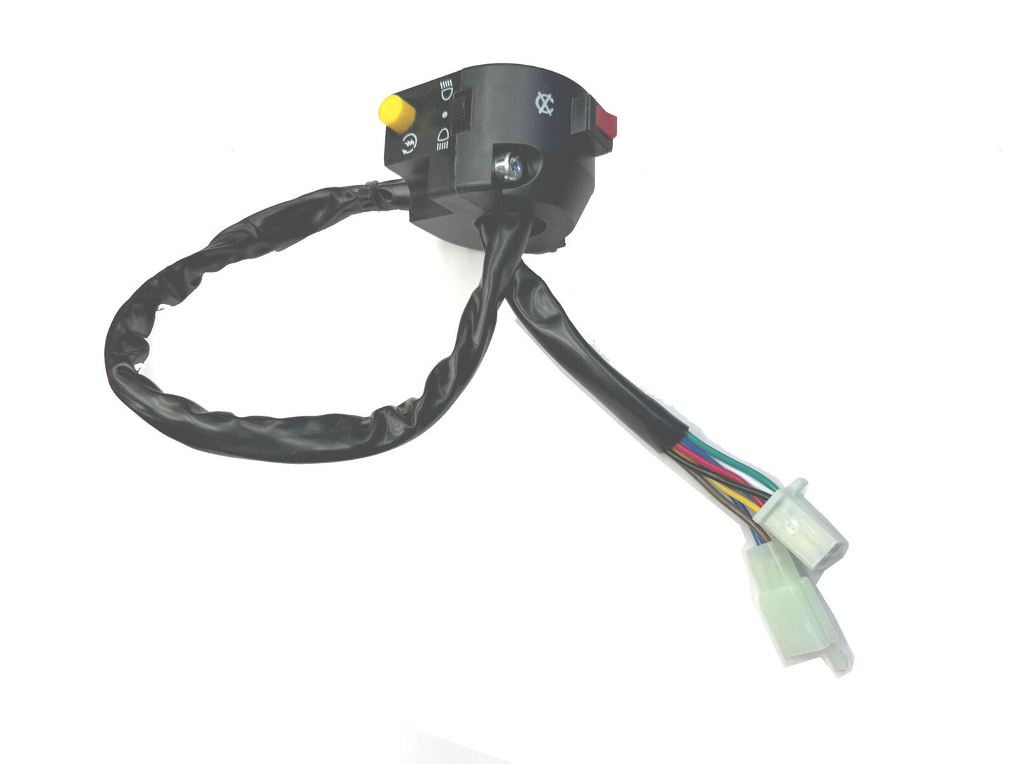 8 WIRE START KILL LIGHT SWITCH THROTTLE HOUSING 50cc 110cc Gokart ATV QUAD BIKE