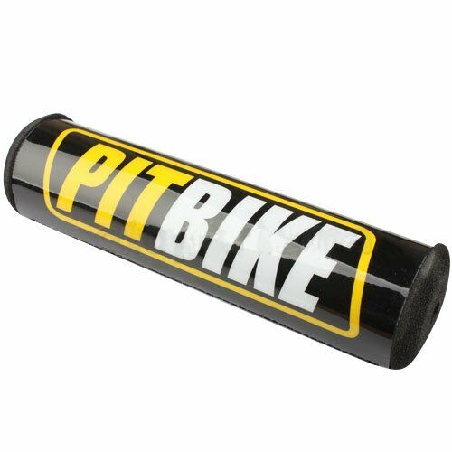 BLACK PITBIKE HANDLEBAR PAD HANDLE BAR FOAM PROTECTOR COVER FOR ATV PIT PRO BIKE