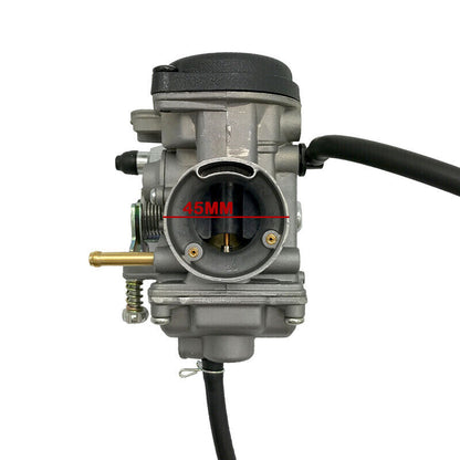 250cc ATV Carburetor For Roketa ATV-10 JIANSHE JS250 BAJA WD250-U Tank Jetmoto