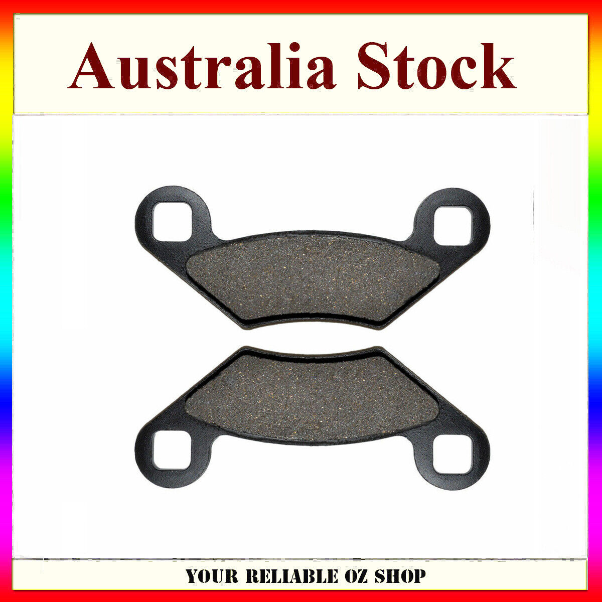 Front Rear BRAKE PADS for POLARIS Scrambler 500 2WD Sportsman TDL 500 Xplorer