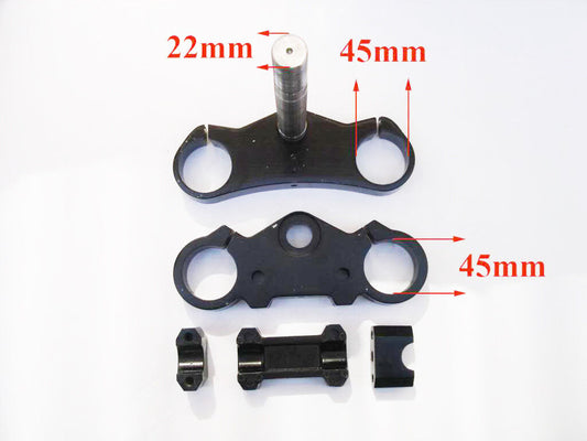 45mm 45mm Handle Bar Triple Clamp Risers Holder 125cc 140cc 150cc Thumpstar Bike