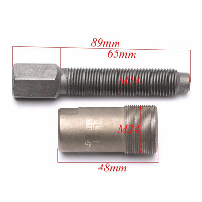 14mm 24mm M14 x1.5 M24 X1.0 Flywheel Puller Magneto Stator DIRT PIT PRO BIKE