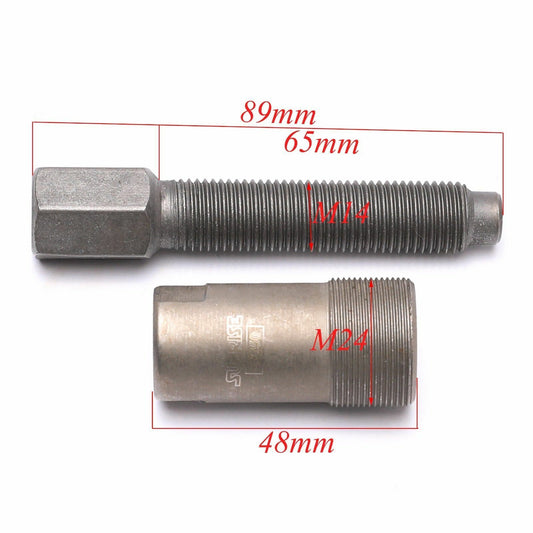 14mm 24mm M14 x1.5 M24 X1.0 Flywheel Puller Magneto Stator DIRT PIT PRO BIKE