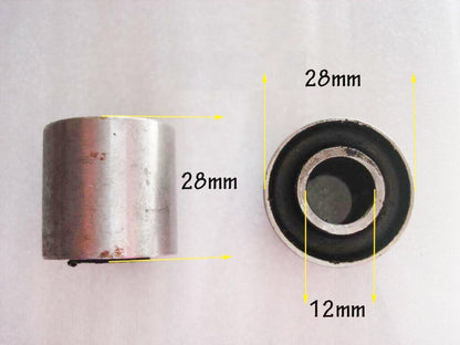 12mm 28mm 28mm Swingarm Swing Arm Axle Spacers Bushes Quad ATV Dirt Pit Pro Bike