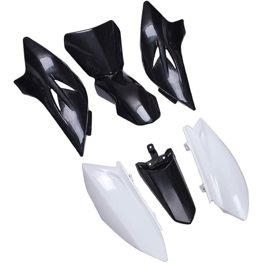 6pcs Black Fender Fairing Plastic Kit For Yamaha TTR 50 TTR50 50cc Dirt PIT Bike