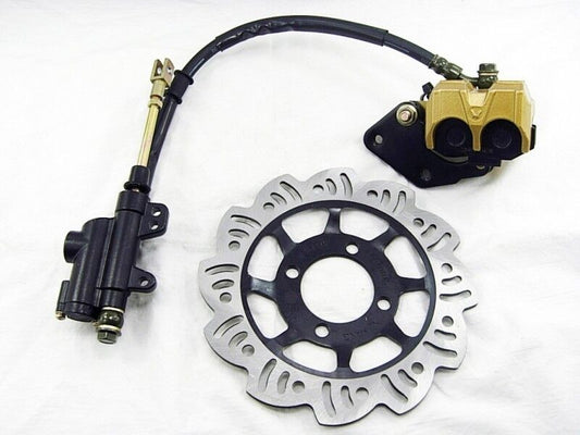 Rear Brake Caliper + Disc For 125cc 140cc 150cc 250cc DIRT PIT PRO Dirt BIKE