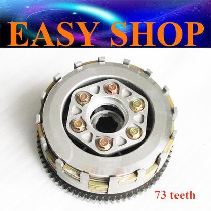 73T Tooth Manual Engine Clutch Plate Assembly CG200cc 250cc Dirt PIT PRO Bike