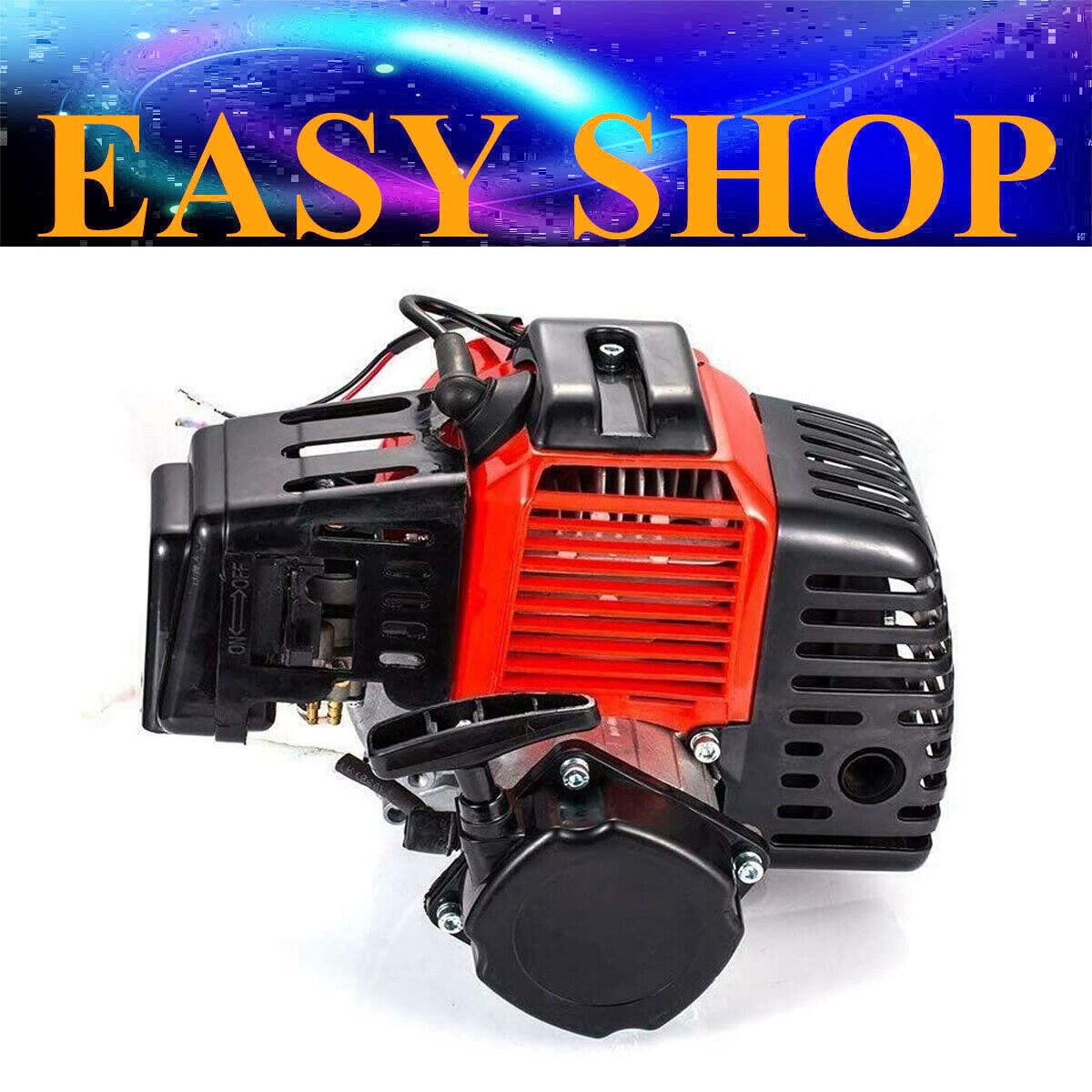 Electric Start Motor Engine FOR 49cc 2-Stroke Pocket Bike Super Bike Chopper