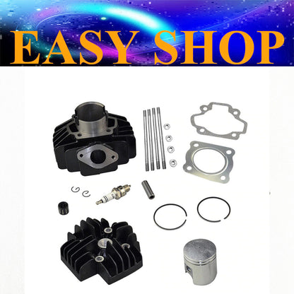 44mm Head Big Bore Barrel Cylinder Rebuild Kit YAMAHA PW50 PY50 PW60 QT60 PEEWEE