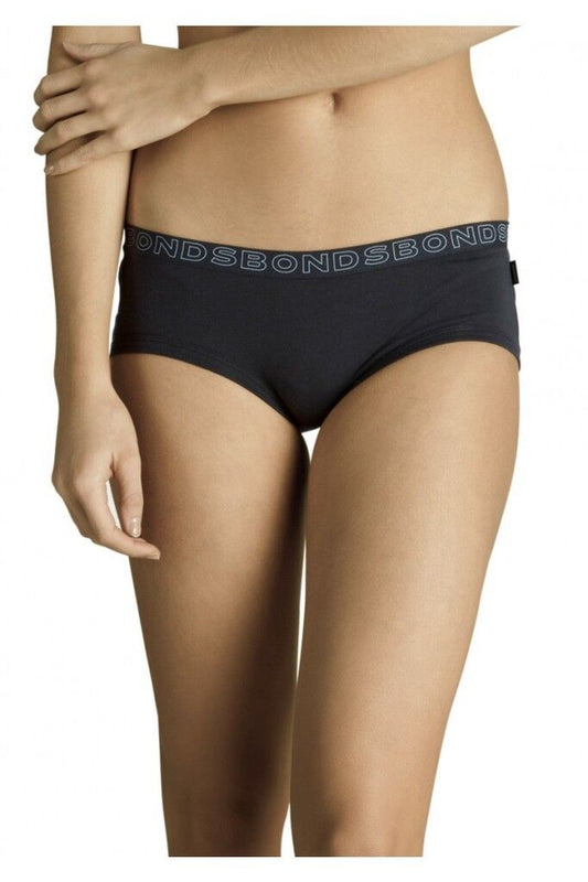 Bonds Girls Womens Youth Basics Hipster Boyleg Cotton Brief Underwear W0148Y